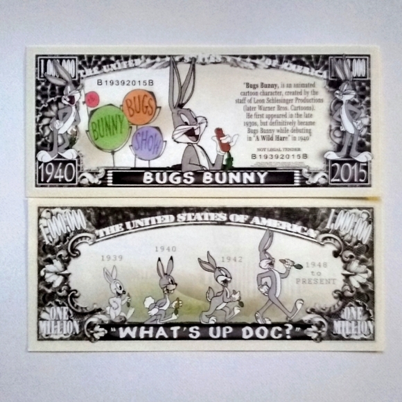 N/A Accents Bugs Bunny Commemorative Collectables 2 Poshmark